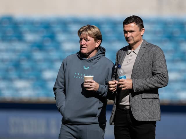 Paul Heckingbottom and Stuart McCall