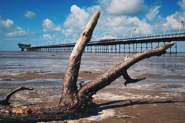 View of Southport Pier which has been closed since 2022.