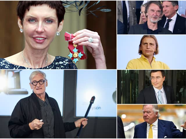 Forbes has named the UK's richest billionaires as we head into the New Year 