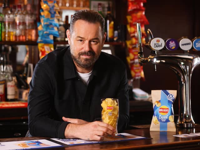 Danny Dyer backs Walkers initative, which will see over 300 pubs give away 'crisp pints' with a non-alcoholic drink order. (Photo: Joe Pepler/PinPep)