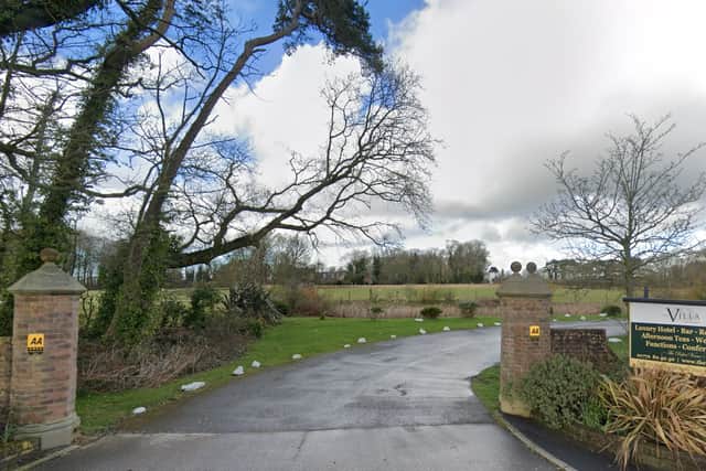 The Villa in Wrea Green.