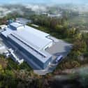 How the new Polymerisation Hall and Energy Centre at Perspex International’s Chapels Park site will look
