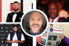 Celebrities and readers react to Tyson Fury's retirement announcment. Credit: Getty