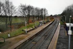 Emergency services were called to the railway near Rishton station at around 8.30pm on Sunday after a person was killed in a collision with a train