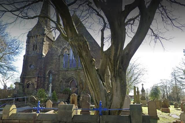 The former church building in Edgworth