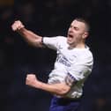Milutin Osmajic of Preston North End celebrates