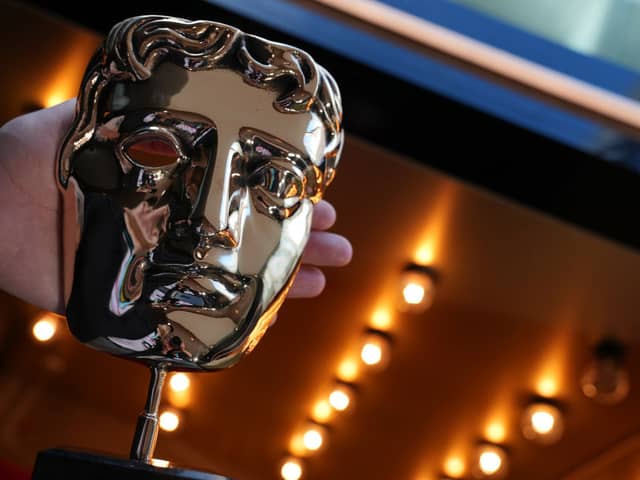 The BAFTA trophy - the most sought-after prize in British filmmaking.