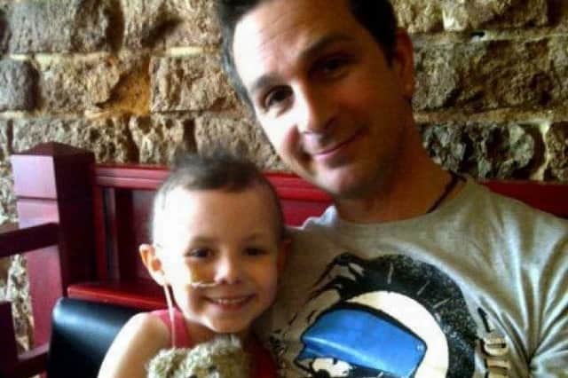 Maddi with her dad Mark
