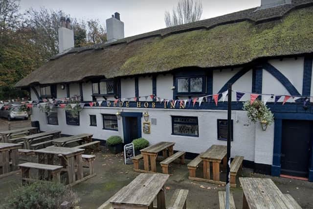 The pub is set to reopen in April. 