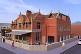 An artist's impression of how the building could look 