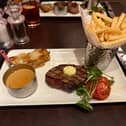 Steak and chips from Miller & Carter