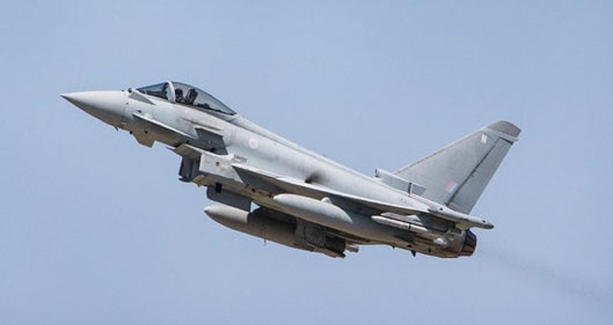 Eurofighter Typhoons "low and loud" in Lancs skies at night - this is why &amp; when they'll be back