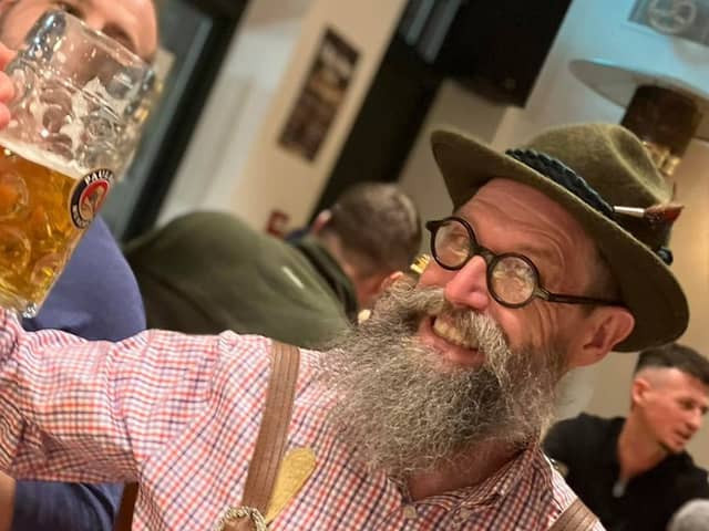 James Taylor at a Sandgrown Beardsmen meet up