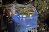 A Lancashire backpacker has recalled the moment a bus crash in Laos left five people dead and many more seriously injured