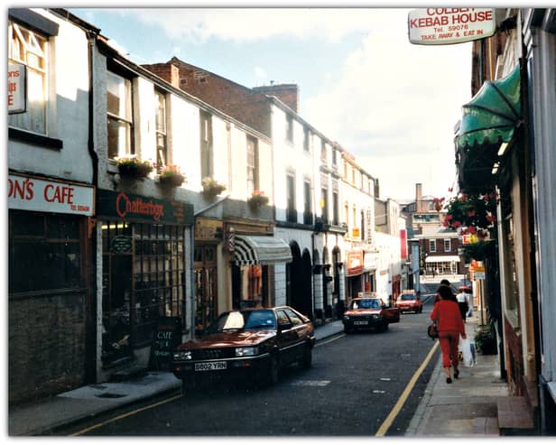 Cannon Street, Preston. May 1987. 
Image kindly provided by Paul Swarbrick and Gillian Lawson of the Preston Historical Society