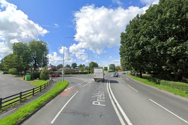 Emergency services were called to the scene, between The Avenue and Old Lancaster Road in Catterall, shortly after 8.30pm on Friday, January 24.