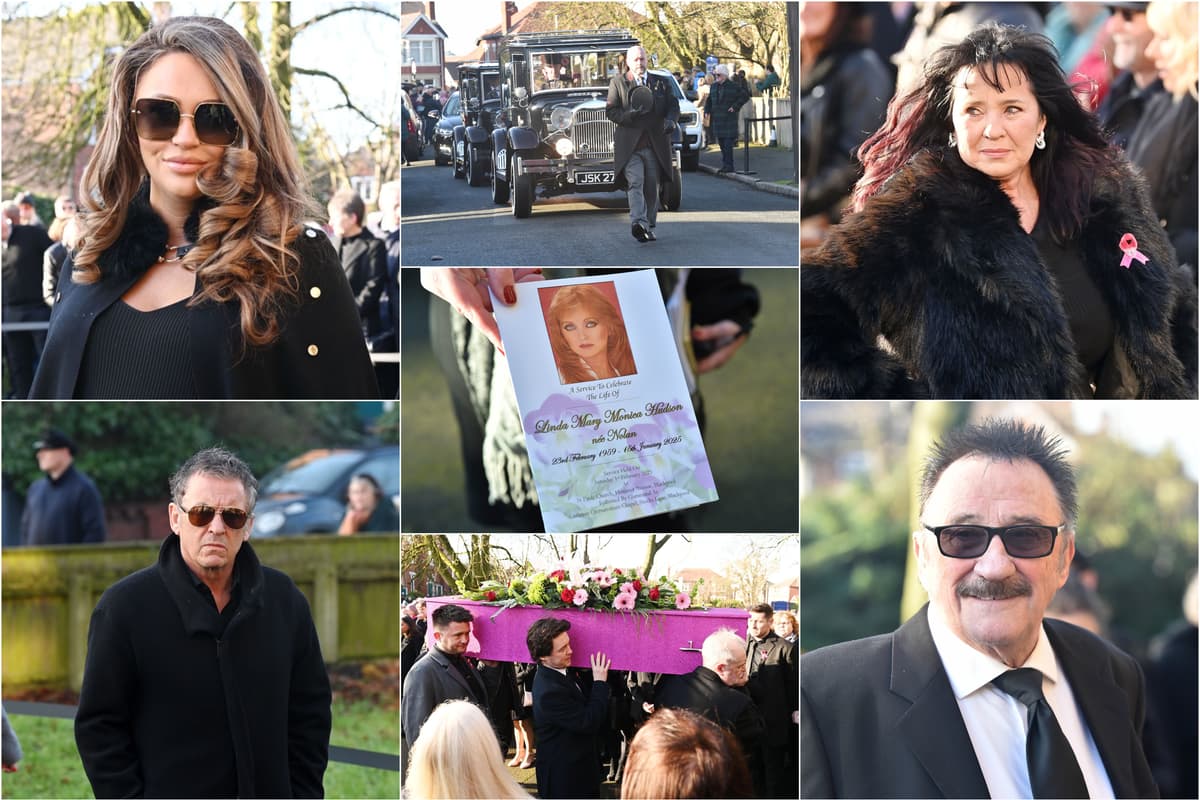 25 pictures as stars attend Linda Nolan's funeral including Charlotte 25 pictures as stars attend Linda Nolan's funeral including Charlotte