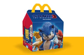 The new Sonic 3 McDonald's Happy Meal