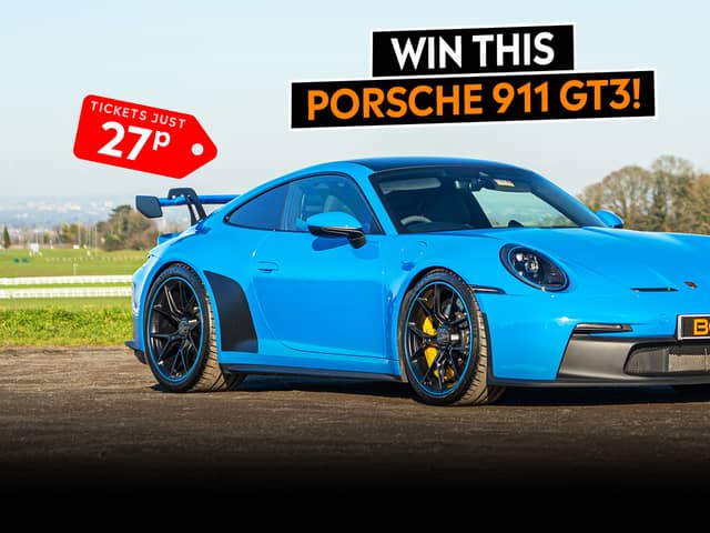 Tickets to win the 911 GT3 are an absolute bargain