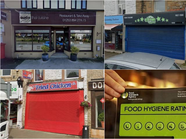 25 businesses in Lancashire given new food hygiene ratings