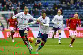 Brad Potts in action