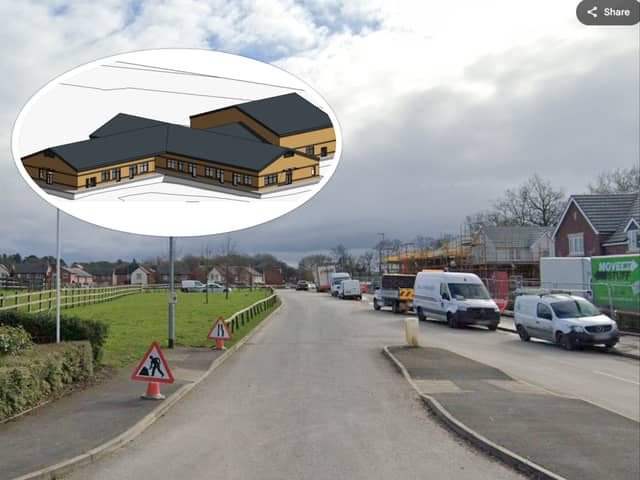 The proposed new Whittingham primary school would become part of a housing development on Henry Littler Way