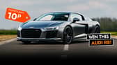Yes, you can win an Audi R8 for just 10p