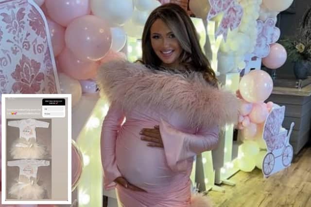 Charlotte Dawson has narowed down her baby girl's name to two options. Credit: @charlottedawsy on Instagram