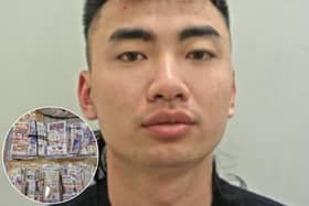 Han Van Vu was caught with £38,000 in cash at Preston railway station