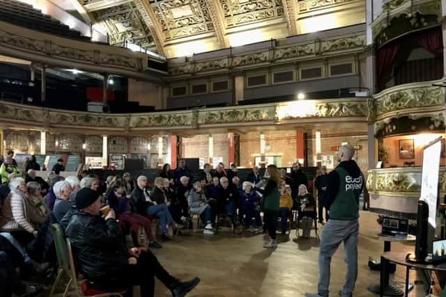An Eden Project public workshops event at Morecambe Winter Gardens in April 2024, Pic: Robbie MacDonald