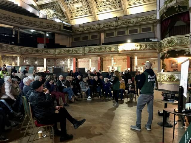 An Eden Project public workshops event at Morecambe Winter Gardens in April 2024, Pic: Robbie MacDonald