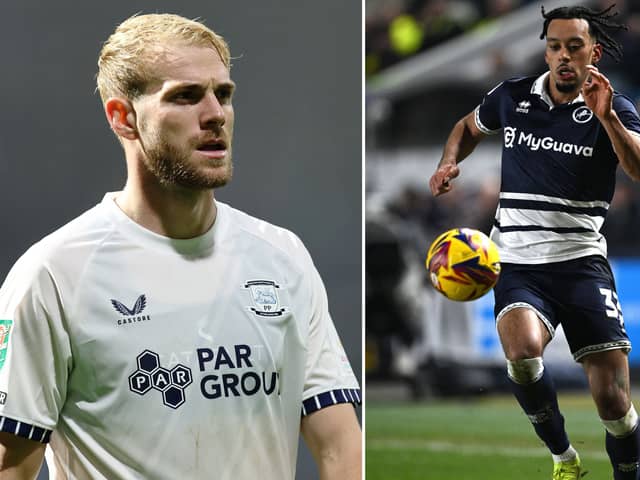 Jack Whatmough is unlikely to play for Preston North End again this season. Calum Scanlon has missed a large chunk of the campaign for Millwall. 