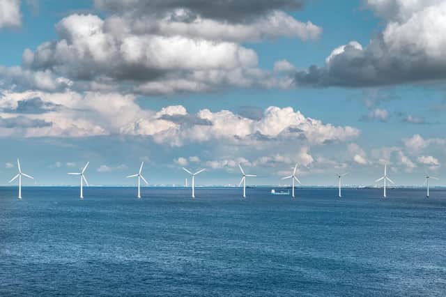 Turbines like those proposed for the Irish Sea - but what about the impact on land across the Fylde?