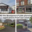 Blackpool & Fylde planning applications validated between Febraury 10 and February 16.