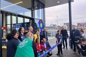 Ribbon cutting at Penwortham's new Lidl