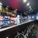 Bar area at the Excelsior, Blackpool
