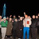 Fundraisers taking part in the 2024 Big SleepOut