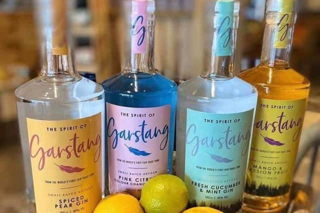 Some of the unique flavours at the Spirit of Garstang Gin