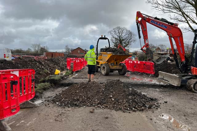 Building work is already under way on the part of the Swainson Farm site on which houses were given the go-ahead by a planning inspector