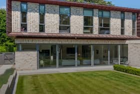 The ultra-modern pad sits in a quiet corner of Alveston, near Stratford-upon-Avon