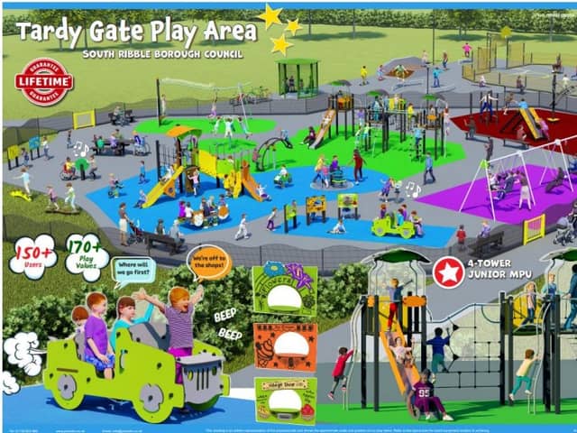 Tardy Gate Play Area design