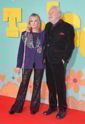 Twiggy arriving for a celebrity screening for Twiggy at Vue West End in London