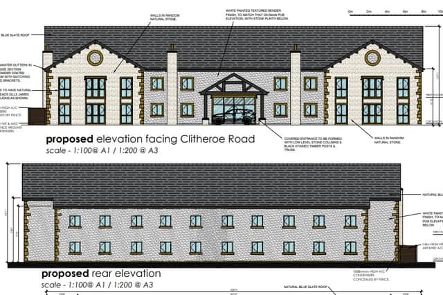 An artist's impression of how the hotel would look at The Eagle, Barrow