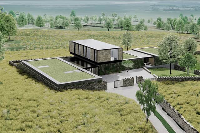 The house planned for Higher Road, Longridge