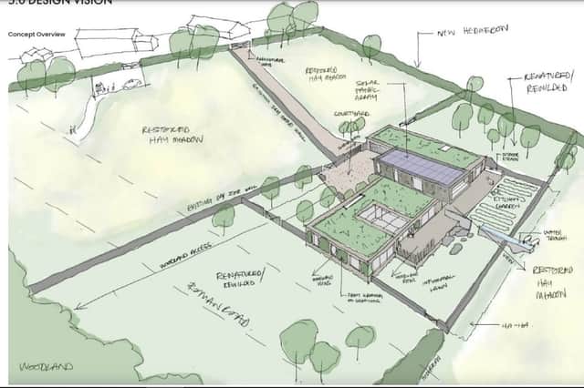 The design vision for the land off Higher Road, Longridge