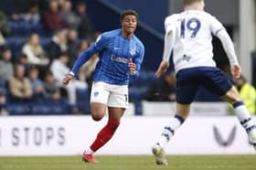 Kusini Yengi made his final Pompey start at Preston in March