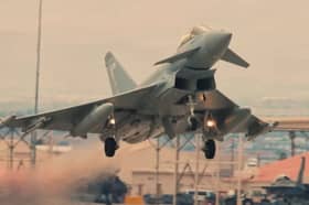 The Fighter Show follows Lancashire-built jet teh Eurofighter Typhoon to Las Vegas