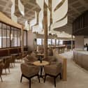 Liverpool Airport's new lounge - artist's impression.