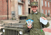Pendle Hill Properties will be giving free Hersheys bars and toy parachutists at the VE Day celebration