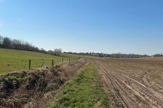 A newborn was found by a dog walker in Spen Brook, a stream winding through a farmer’s fields, near Kirkham in October 2011